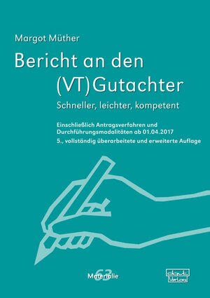 Buchcover Bericht an den (VT)Gutachter | Margot Müther | EAN 9783871594359 | ISBN 3-87159-435-0 | ISBN 978-3-87159-435-9