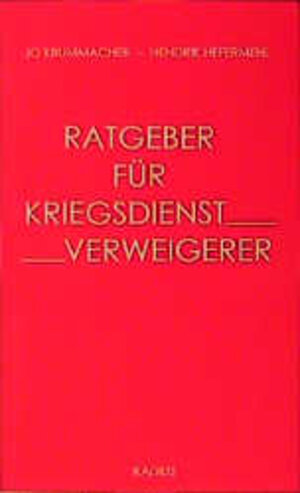 Ratgeber für Kriegsdienstverweigerer