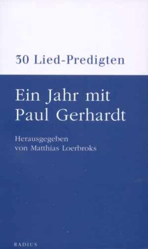 Buchcover Ein Jahr mit Paul Gerhardt  | EAN 9783871735141 | ISBN 3-87173-514-0 | ISBN 978-3-87173-514-1