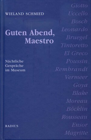 Buchcover Guten Abend, Maestro | Wieland Schmied | EAN 9783871739057 | ISBN 3-87173-905-7 | ISBN 978-3-87173-905-7