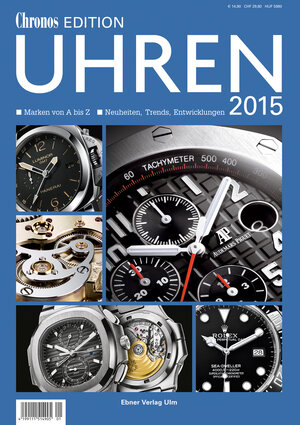 Buchcover Chronos Edition Uhren 2015 | EAN 9783871882524 | ISBN 3-87188-252-6 | ISBN 978-3-87188-252-4