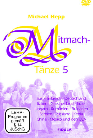 Buchcover Mitmachtänze 5 - DVD | Michael Hepp | EAN 9783872267757 | ISBN 3-87226-775-2 | ISBN 978-3-87226-775-7