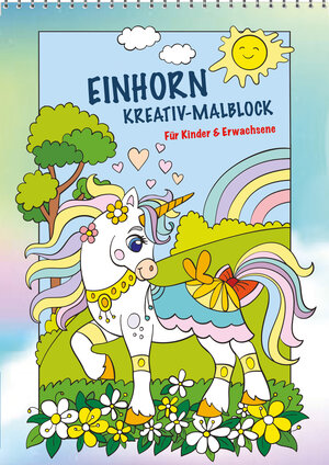 Buchcover Einhorn Kreativ-Malblock | Carl Gerber Verlag | EAN 9783872493965 | ISBN 3-87249-396-5 | ISBN 978-3-87249-396-5