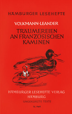 Buchcover Träumereien an französischen Kaminen | Richard von Volkmann-Leander | EAN 9783872910158 | ISBN 3-87291-015-9 | ISBN 978-3-87291-015-8