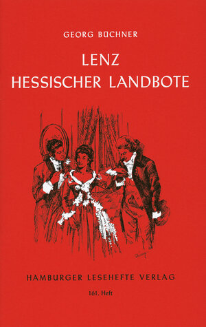 Buchcover Lenz /Der Hessische Landbote | Georg Büchner | EAN 9783872911605 | ISBN 3-87291-160-0 | ISBN 978-3-87291-160-5