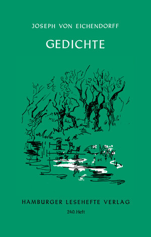 Buchcover Gedichte | Josef von Eichendorff | EAN 9783872912398 | ISBN 3-87291-239-9 | ISBN 978-3-87291-239-8