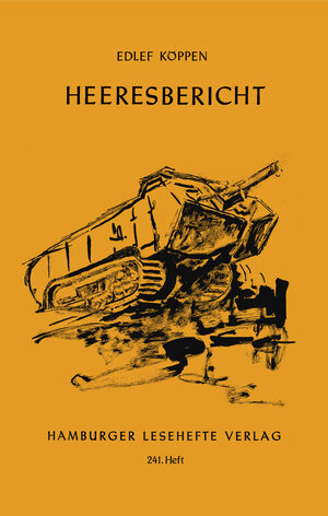 Buchcover Heeresbericht | Edlef Köppen | EAN 9783872912404 | ISBN 3-87291-240-2 | ISBN 978-3-87291-240-4