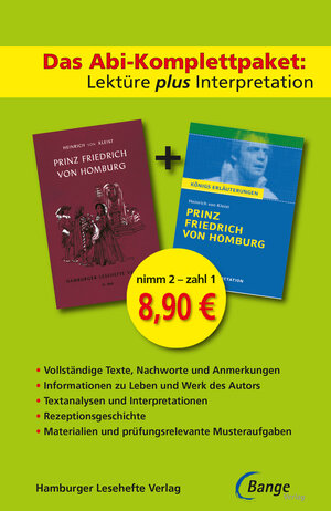 Buchcover Prinz Friedrich von Homburg | Heinrich von Kleist | EAN 9783872919182 | ISBN 3-87291-918-0 | ISBN 978-3-87291-918-2