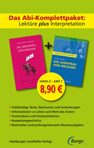 Buchcover Die Jungfrau von Orleans | Friedrich von Schiller | EAN 9783872919229 | ISBN 3-87291-922-9 | ISBN 978-3-87291-922-9