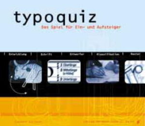 Buchcover Typoquiz | Susanne Lechner | EAN 9783874395519 | ISBN 3-87439-551-0 | ISBN 978-3-87439-551-9