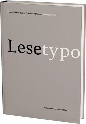 Buchcover Die [neue] Lesetypografie | Hans P Willberg | EAN 9783874396523 | ISBN 3-87439-652-5 | ISBN 978-3-87439-652-3