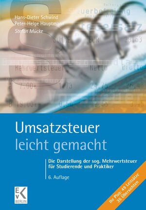 Buchcover Umsatzsteuer – leicht gemacht. | Stefan Mücke | EAN 9783874403757 | ISBN 3-87440-375-0 | ISBN 978-3-87440-375-7