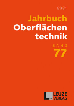 Buchcover Jahrbuch Oberflächentechnik 2021  | EAN 9783874803694 | ISBN 3-87480-369-4 | ISBN 978-3-87480-369-4