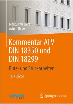 Buchcover Kommentar ATV DIN 18350 und DIN 18299 | Markus Weißert | EAN 9783875170573 | ISBN 3-87517-057-1 | ISBN 978-3-87517-057-3