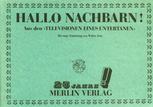Buchcover Hallo Nachbarn! | Joachim Roering | EAN 9783875360776 | ISBN 3-87536-077-X | ISBN 978-3-87536-077-6