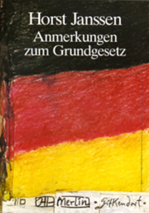 Buchcover Anmerkungen zum Grundgesetz | Horst Janssen | EAN 9783875361490 | ISBN 3-87536-149-0 | ISBN 978-3-87536-149-0