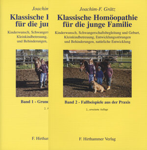 Buchcover Klassische Homöopathie für die jungeFamilie. Band 1+2 Fallbeispiele aus der Praxis | Joachim F Grätz | EAN 9783875691481 | ISBN 3-87569-148-2 | ISBN 978-3-87569-148-1