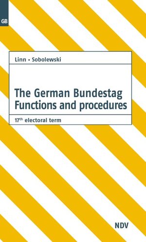 Buchcover The German Bundestag | Susanne Linn | EAN 9783875766554 | ISBN 3-87576-655-5 | ISBN 978-3-87576-655-4