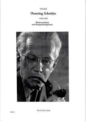 Buchcover Hanning Schröder (1896-1987) | Viola Karl | EAN 9783876760032 | ISBN 3-87676-003-8 | ISBN 978-3-87676-003-2