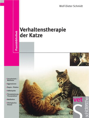 Buchcover Verhaltenstherapie der Katze | Wolf D Schmidt | EAN 9783877068915 | ISBN 3-87706-891-X | ISBN 978-3-87706-891-5