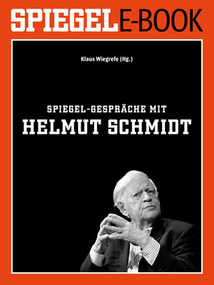 Buchcover SPIEGEL-Gespräche mit Helmut Schmidt  | EAN 9783877631553 | ISBN 3-87763-155-X | ISBN 978-3-87763-155-3