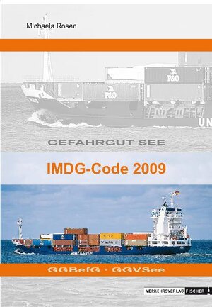 Buchcover IMDG Code 2009 | Michaela Rosen | EAN 9783878413608 | ISBN 3-87841-360-2 | ISBN 978-3-87841-360-8