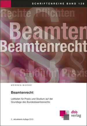 Buchcover Beamtenrecht | Stefan  Werres | EAN 9783878631521 | ISBN 3-87863-152-9 | ISBN 978-3-87863-152-1