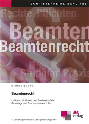 Buchcover Beamtenrecht | Stefan Werres | EAN 9783878632061 | ISBN 3-87863-206-1 | ISBN 978-3-87863-206-1