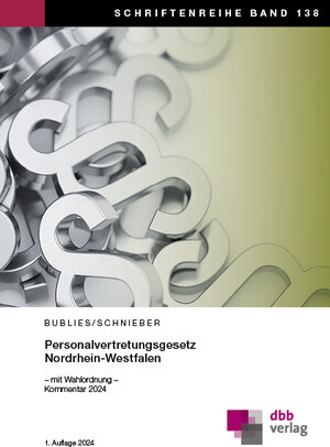 Buchcover Personalvertretungsgesetz Nordrhein-Westfalen | Michael Bublies | EAN 9783878632528 | ISBN 3-87863-252-5 | ISBN 978-3-87863-252-8