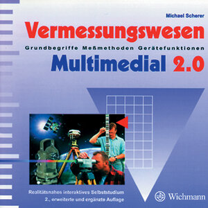 Buchcover Vermessungswesen Multimedial 2.0 | Michael Scherer | EAN 9783879073443 | ISBN 3-87907-344-9 | ISBN 978-3-87907-344-3