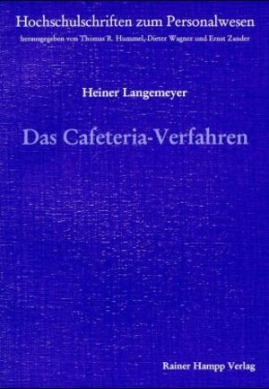 Buchcover Das Cafeteria-Verfahren | Heiner Langemeyer | EAN 9783879883844 | ISBN 3-87988-384-X | ISBN 978-3-87988-384-4