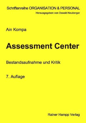 Buchcover Assessment Center | Ain Kompa | EAN 9783879887941 | ISBN 3-87988-794-2 | ISBN 978-3-87988-794-1