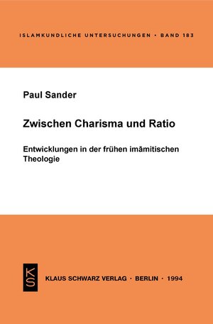 Buchcover Zwischen Charisma und Ratio | Paul Sander | EAN 9783879972364 | ISBN 3-87997-236-2 | ISBN 978-3-87997-236-4