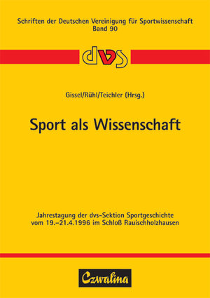 Buchcover Sport als Wissenschaft  | EAN 9783880203082 | ISBN 3-88020-308-3 | ISBN 978-3-88020-308-2