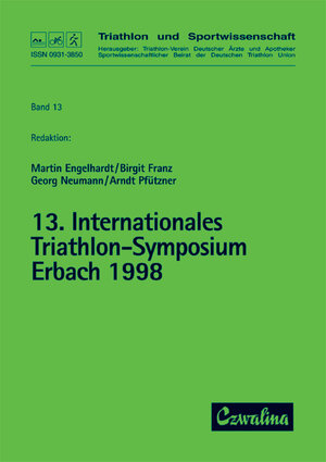 Buchcover Triathlon / Internationales Triathlon-Symposium (13.) Erbach 1998  | EAN 9783880203341 | ISBN 3-88020-334-2 | ISBN 978-3-88020-334-1