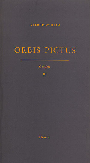 Buchcover Orbis pictus | Alfred W Hein | EAN 9783880427747 | ISBN 3-88042-774-7 | ISBN 978-3-88042-774-7