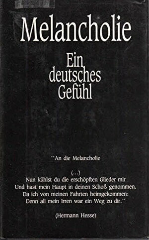 Buchcover Melancholie | Uwe Grüning | EAN 9783880812673 | ISBN 3-88081-267-5 | ISBN 978-3-88081-267-3