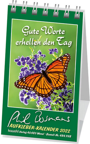 Buchcover Gute Worte erhellen den Tag 2022 | Phil Bosmans | EAN 9783880879386 | ISBN 3-88087-938-9 | ISBN 978-3-88087-938-6