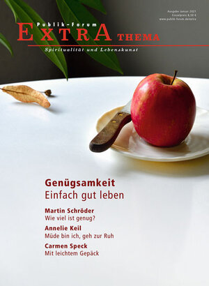 Buchcover Genügsamkeit. Einfach gut leben | Klaus Hofmeister | EAN 9783880953437 | ISBN 3-88095-343-0 | ISBN 978-3-88095-343-7