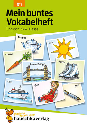 Buchcover Mein buntes Vokabelheft. Englisch 3./4. Klasse, A5-Heft | Ludwig Waas | EAN 9783881000451 | ISBN 3-88100-045-3 | ISBN 978-3-88100-045-1