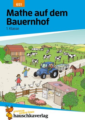 Buchcover Mathe 1. Klasse Übungsheft - Mathe auf dem Bauernhof | Ingrid Hauschka-Bohmann | EAN 9783881006514 | ISBN 3-88100-651-6 | ISBN 978-3-88100-651-4