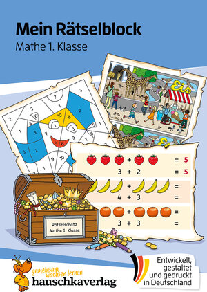 Buchcover Mein Rätselblock Mathe 1. Klasse | Melanie Rhauderwiek | EAN 9783881006910 | ISBN 3-88100-691-5 | ISBN 978-3-88100-691-0