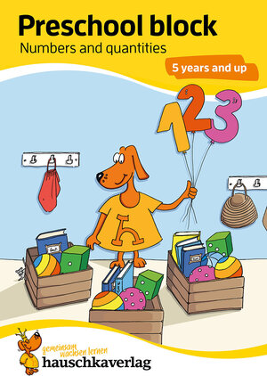 Buchcover Preschool Activity Book for 5 Years - Boys and Girls - Numbers and quantities | Redaktion Hauschka Verlag | EAN 9783881007337 | ISBN 3-88100-733-4 | ISBN 978-3-88100-733-7