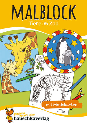 Buchcover Malblock - Tiere im Zoo | EAN 9783881009706 | ISBN 3-88100-970-1 | ISBN 978-3-88100-970-6