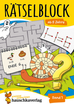 Buchcover Rätselblock ab 8 Jahre - Band 1 | Agnes Spiecker | EAN 9783881009980 | ISBN 3-88100-998-1 | ISBN 978-3-88100-998-0