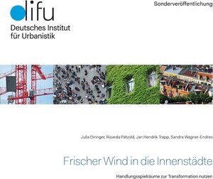 Buchcover Frischer Wind in die Innenstädte | Julia Diringer | EAN 9783881186872 | ISBN 3-88118-687-5 | ISBN 978-3-88118-687-2