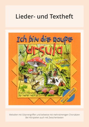 Buchcover Ich bin die Raupe Ursula | Siegfried Fietz | EAN 9783881241823 | ISBN 3-88124-182-5 | ISBN 978-3-88124-182-3