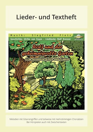 Buchcover Rolf und der  geheimnisvolle Garten - Lieder-Text-Heft | Rolf Krenzer | EAN 9783881243667 | ISBN 3-88124-366-6 | ISBN 978-3-88124-366-7