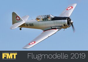 Buchcover FMT-Monatskalender „Flugmodelle 2019“  | EAN 9783881802482 | ISBN 3-88180-248-7 | ISBN 978-3-88180-248-2