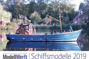Buchcover MW-Monatskalender „Schiffsmodelle 2019“  | EAN 9783881802499 | ISBN 3-88180-249-5 | ISBN 978-3-88180-249-9